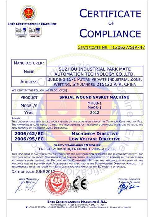CE Certification